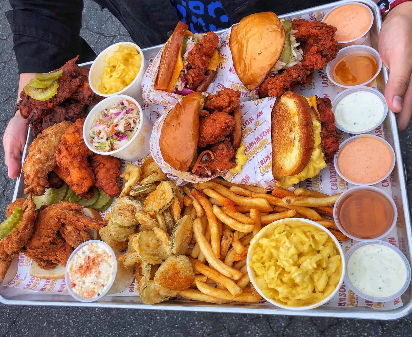 Hot Chicken Sandwich - Southern Food