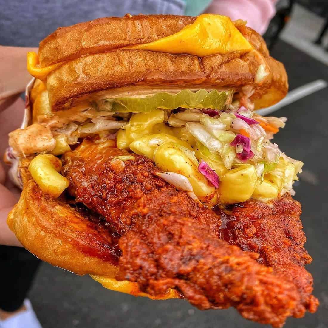 Hot Chicken Sandwich