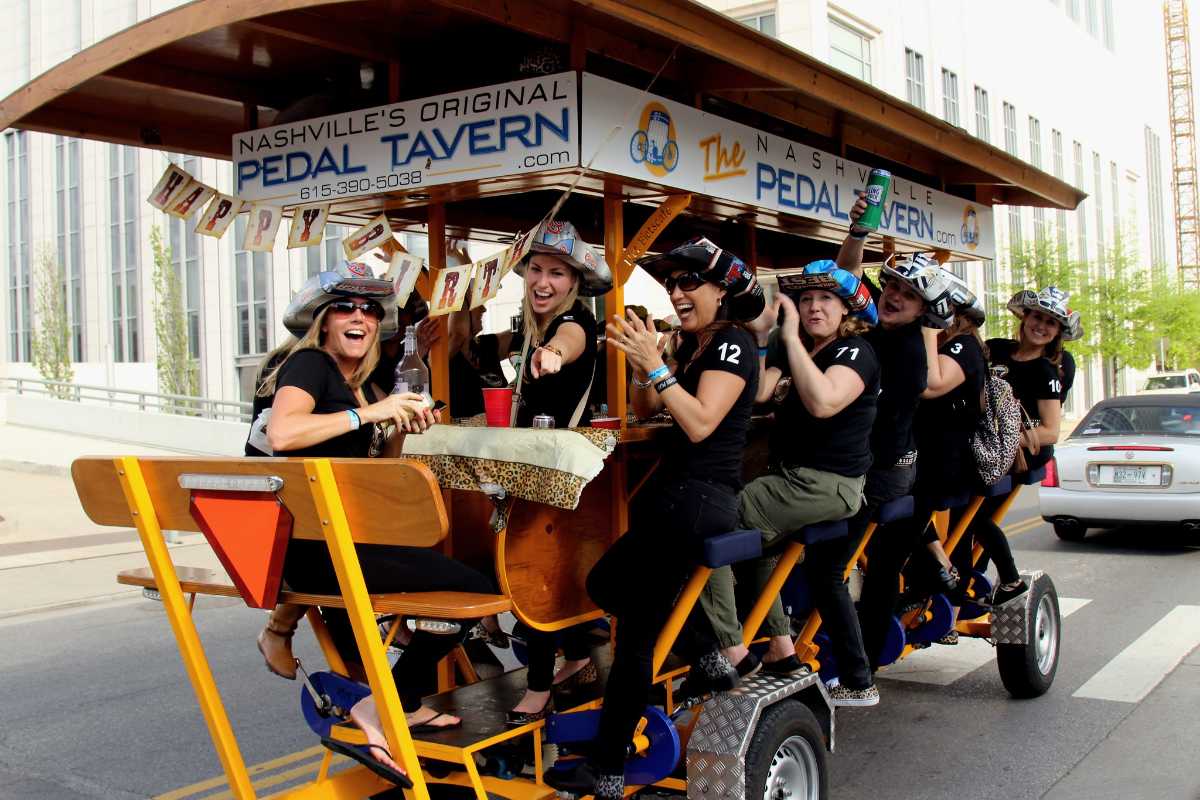 pedal party bars