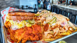 Non-GMO, hormone- and antibiotic-free all-natural halal chicken dishes from Crimson Coward