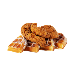 Crimson Coward Chicken & Waffles